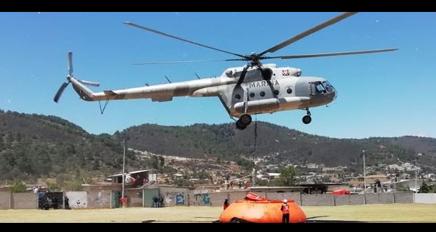 Vía aérea, Marina traslada a recién nacidos de Acapulco a Ciudad de México. Foto: Especial