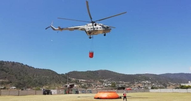 Tras 4 días, sofocan incendio forestal en Zautla; dañó 250 hectáreas