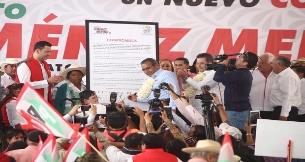Jiménez Merino promete acabar con sobrecostos y opacidad en obras públicas