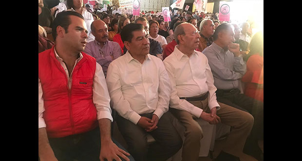 Acompañado de Marín, Jiménez pide piso parejo en elección por gubernatura
