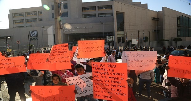 Ayuntamiento de Puebla por fin retira ambulantes de La Margarita