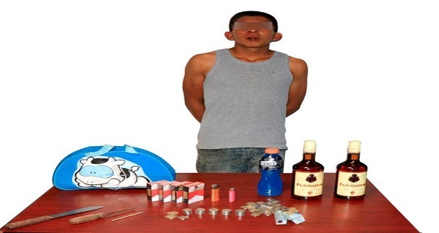 Aprehenden a sujeto vinculado con 18 robos a Oxxo en Puebla capital
