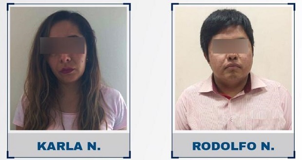 Detienen a dos por fingir robo a cuentahabiente