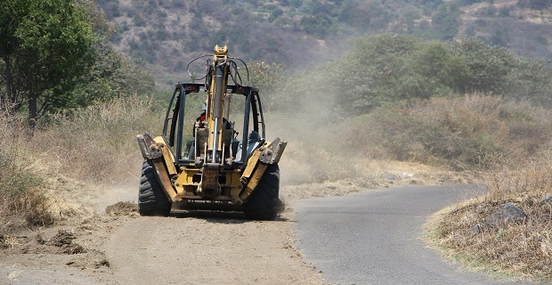Gobierno da mantenimiento a rutas de evacuación del Popocatépetl
