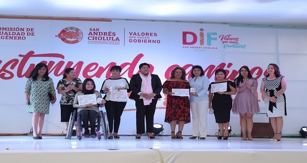 En San Andrés Cholula implementan programa “Caminos de Igualdad”