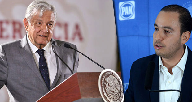 AMLO crítica a Marko Cortes por “advertir su reelección” a OEA