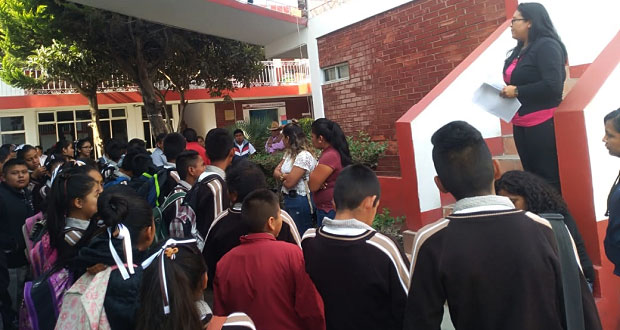 Acusan robo a tres escuelas de Amozoc y exigen reforzar seguridad