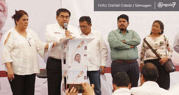 No más presos ni perseguidos políticos, señala Barbosa ante la 28 de Octubre