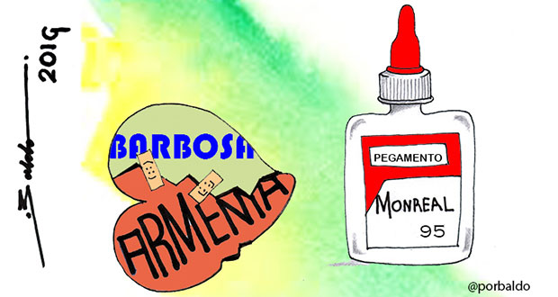 Caricatura: Monreal en operación cicatriz