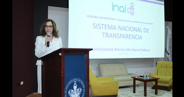 Corrupción afecta desarrollo económico y social: comisionada de INAI