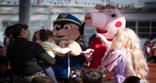 Festejan Día del Niño a alumnos de Círculo Infantil de la BUAP