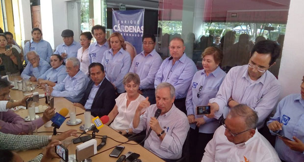 Cárdenas reta a contrincantes a explicar origen de sus patrimonios