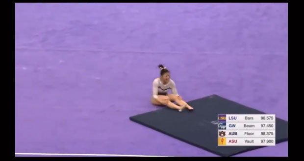 Gimnasta anuncia su retiro tras romperse las piernas