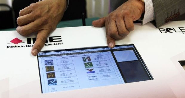 Esta es la urna electrónica que el INE propone en futuras elecciones