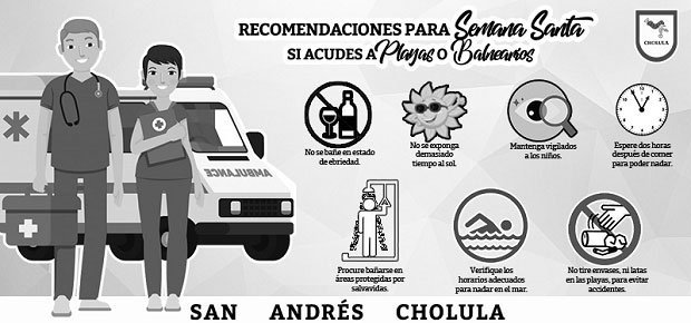 PC de San Andrés Cholula supervisa que balnearios sean seguros