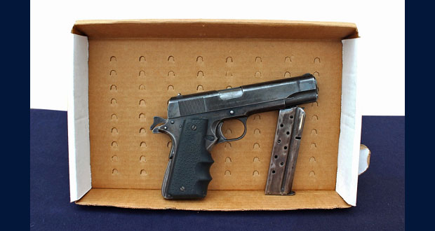 Ssptm detiene a menor de edad por portación de arma y cartuchos