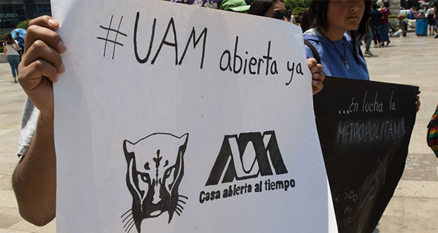 "¡UAM abierta ya!", exigen alumnos y docentes a 84 días de huelga
