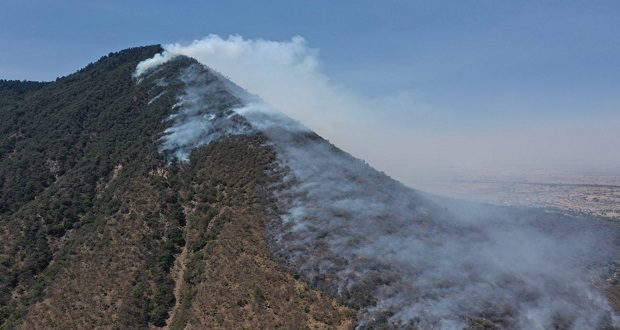 Hasta abril, Puebla es 2º con más superficie dañada por incendios forestales