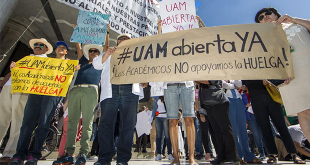 Tras 82 días de huelga, comunidad de UAM marchará y tramita amparo