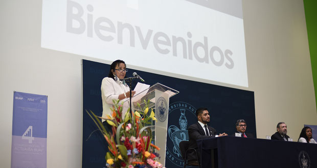 Da inicio el cuarto Congreso Nacional de Actuaría en la BUAP