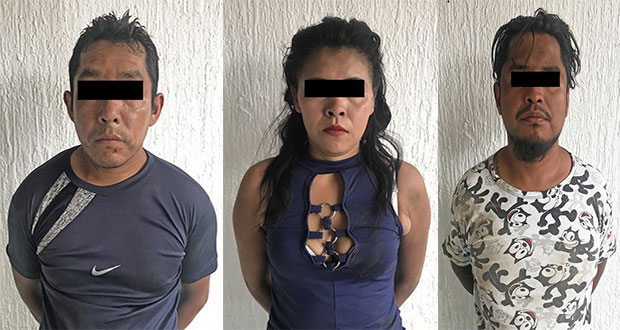 Por robo a repartidores de Coca Cola, detienen a 3 en Xonacatepec