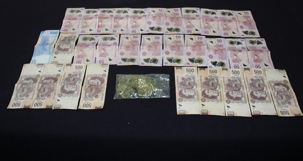 Detienen a 2 asaltantes y 5 sujetos con marihuana en Puebla capital