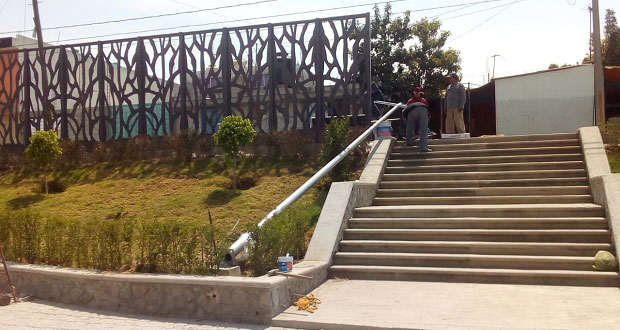 Antorcha logra luminarias para Casa de Cultura en Balcones del Sur
