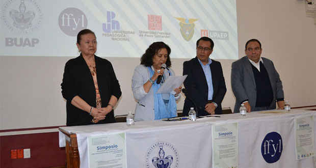 Inicia simposio sobre educación superior en el Carolino de la BUAP