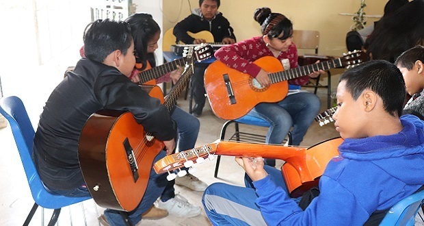 En Tepexi de Rodríguez, promueven talleres para niños y jóvenes