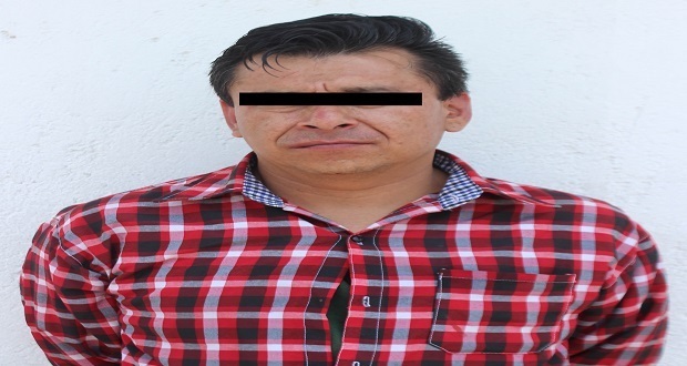 Policía municipal detiene a presunto violador en Puebla capital