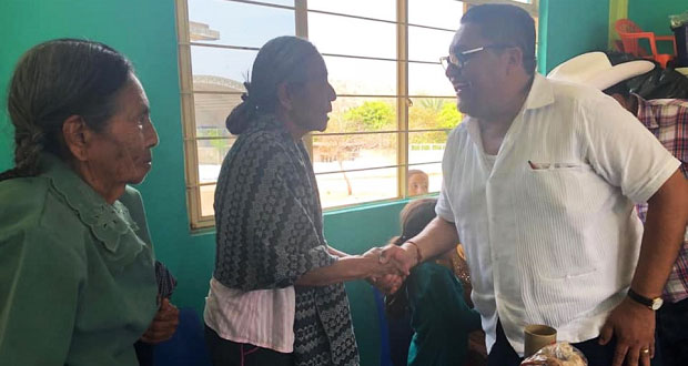 Afirma diputado antorchista que trabajará a favor de adultos mayores