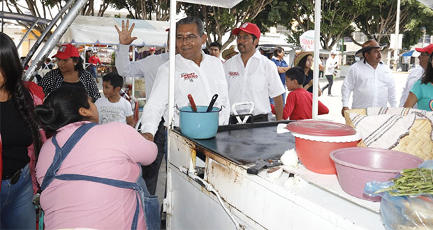 Jiménez Merino propone entregar apoyos a emprendedores