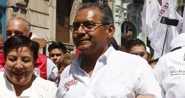 Llegaré al millón de votos en la jornada electoral, afirma Jiménez Merino