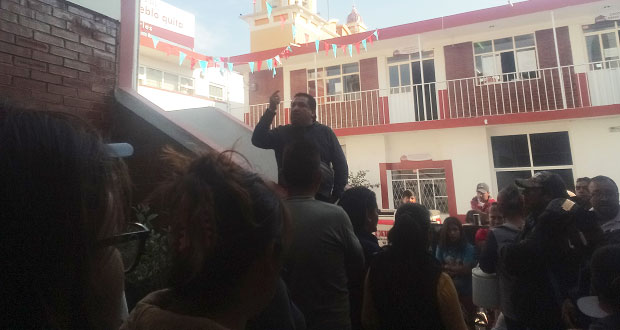Amozoc no resuelve demandas de servicios públicos, acusa Antorcha