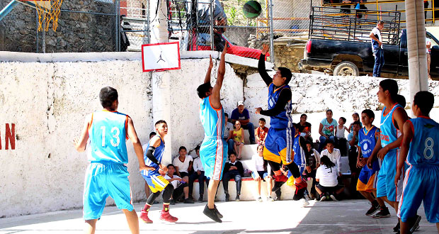 Antorcha lanza convocatoria para torneo de básquetbol en Huitzilan