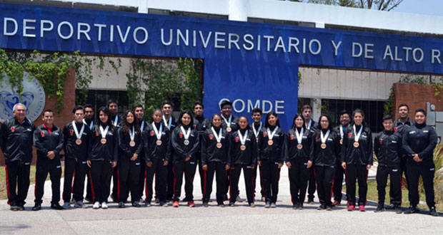 Atletas de la BUAP obtienen 12 medallas en Universiada Nacional