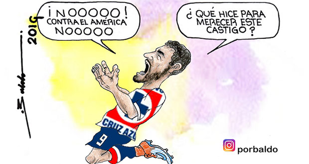 Caricatura: ¿La cruzazuleará?