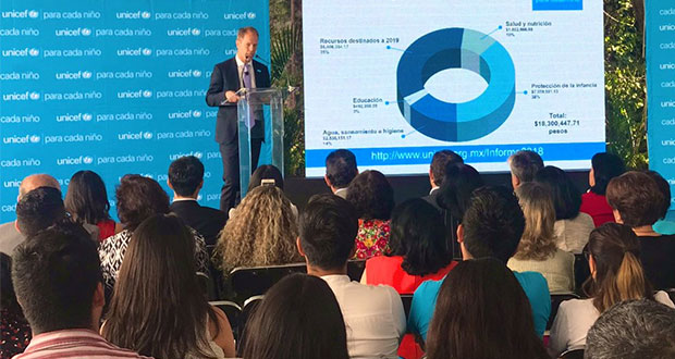 Por sismos de 2017, Puebla y cinco estados, prioridad para Unicef
