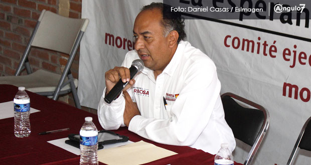 Morena acusa guerra sucia contra Barbosa a través de call center de Creel