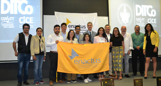 Enactus de BUAP celebra 5 años de contribuir al bienestar social