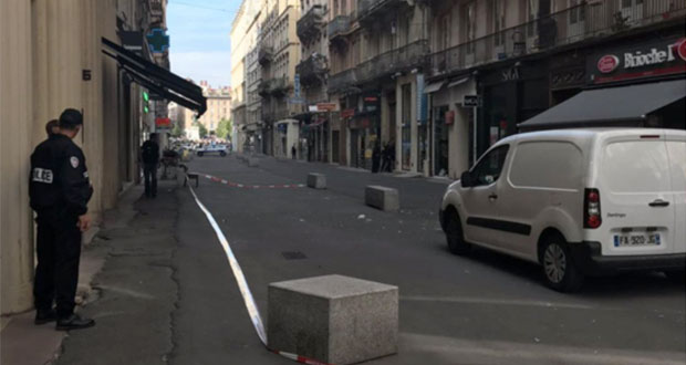Explota bomba en ciudad de Francia; policía ya busca a un sospechoso
