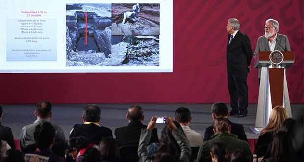 Gobierno federal reconoce primera fosa clandestina en Puebla con 4 cadáveres