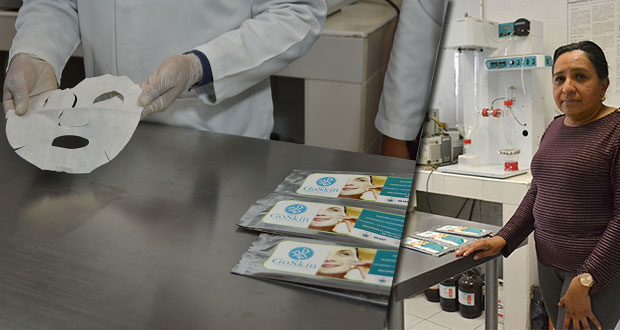 Goskin, mascarilla para el cuidado de la piel, nace en la BUAP