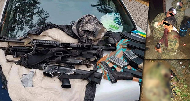 Hay un adolescente entre homicidas de marino en Xicotepec, revela AMLO
