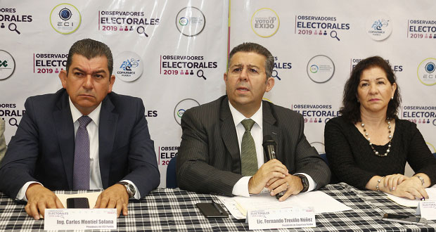 IP vigilará elección de Puebla con 265 observadores acreditados