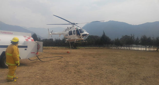 Lluvias reducen incendios forestales en Puebla