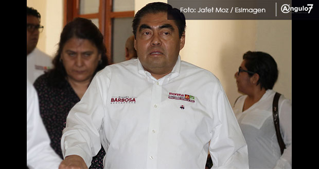 Afirma Barbosa que hay crimen organizado en Puebla y promete erradicarlo
