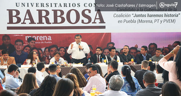 En un mes se desmoronó el morenovallismo: Barbosa