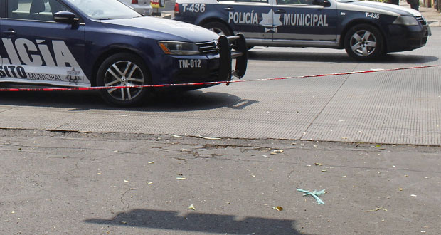 Patrullas de policía de tránsito municipal de Puebla