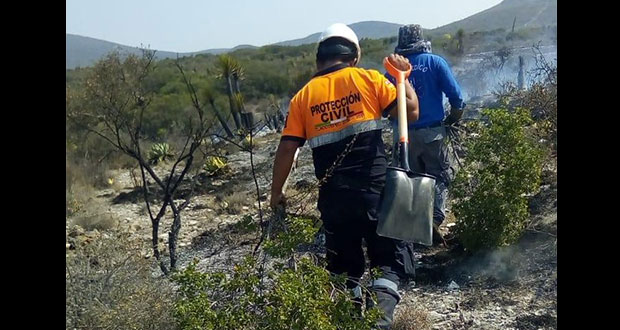 Protección Civil estatal reporta 11 incendios forestales activos
